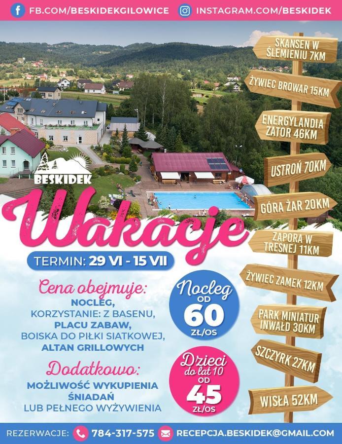 Osrodek Rekreacyjno - Wypoczynkowy Beskidek Gilowice (Zywiec) Ngoại thất bức ảnh